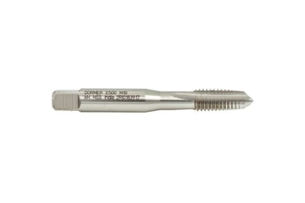 Product image for Dormer HSS M2 Straight Flute, Taper Threading Tap, 41 mm Length