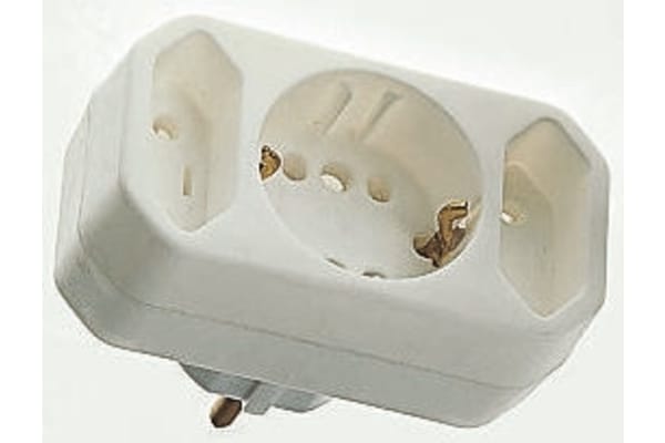 Adaptateur de voyage, Australie, Chine, Europe, Europe à Royaume-Uni,  Italie, Suisse, Etats-Unis Code commande RS: 821-1242