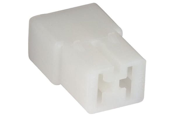 Product image for 2 way type C receptacle housing,0.25in