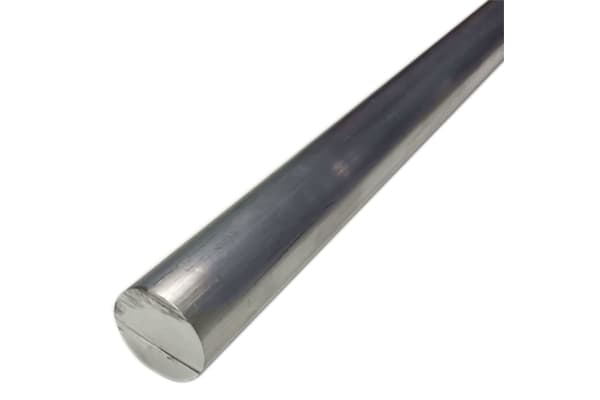 Product image for HE30TF Al rod stock,24in L 2in dia