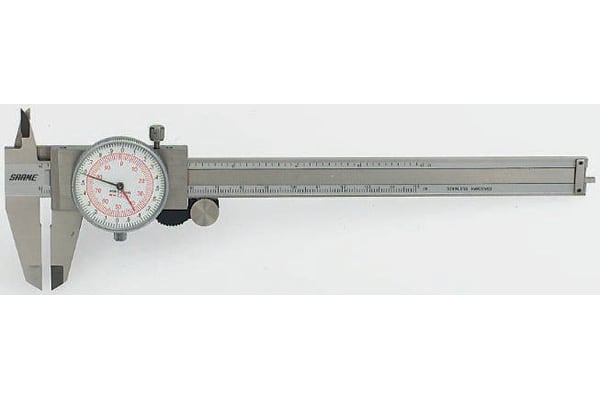 Product image for Dual scale caliper,0-150mm & 0-6in