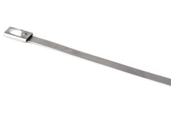 Product image for Self locking s/steel cable tie,7.9x681mm