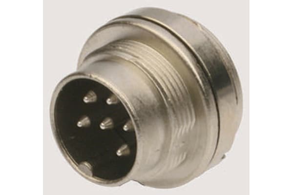 Product image for Series 723 7 way chassis mount plug,5A