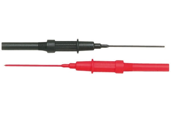 Product image for RS PRO Multimeter Test Lead Thin Fine Insulated Prod Set