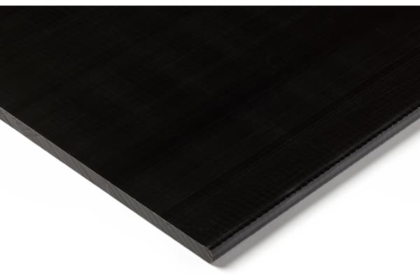 Product image for Black acetal sheet stock,500x300x6mm