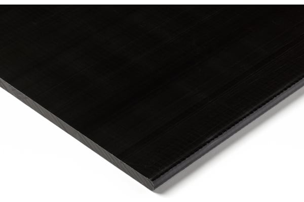 Product image for BLACK ACETAL SHEET STOCK,500X300X16MM