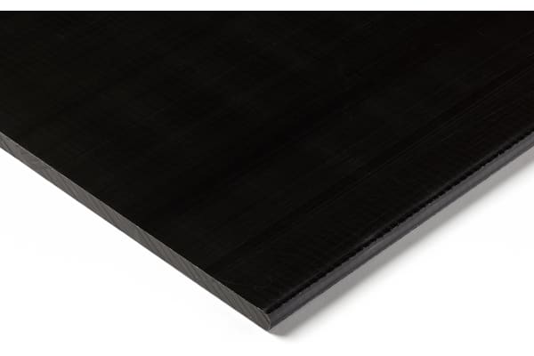 Product image for Black acetal sheet stock,500x300x20mm