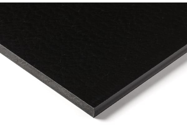 Product image for Black nylon 6 sheet stock,500x300x16mm