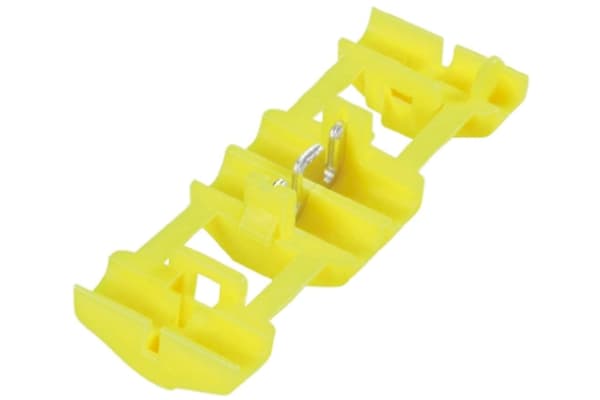 Product image for Yellow electro-tap splice,4-6sq.mm wire