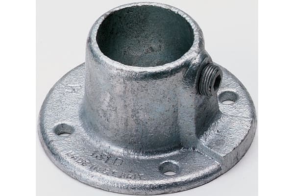 Product image for Wall flange fitting,42mm ODx32mm ID tube