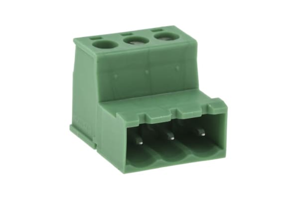 Product image for Phoenix Contact CLASSIC COMBICON IC 3-pin PCB Terminal Block, 5.08mm Pitch Rows