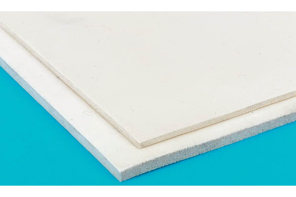 Product image for White Silicone Rubber Sheet, 1m x 600mm x 3mm