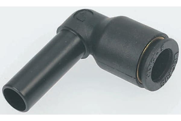 Product image for Pneumatic plug-in elbow fitting,10mm