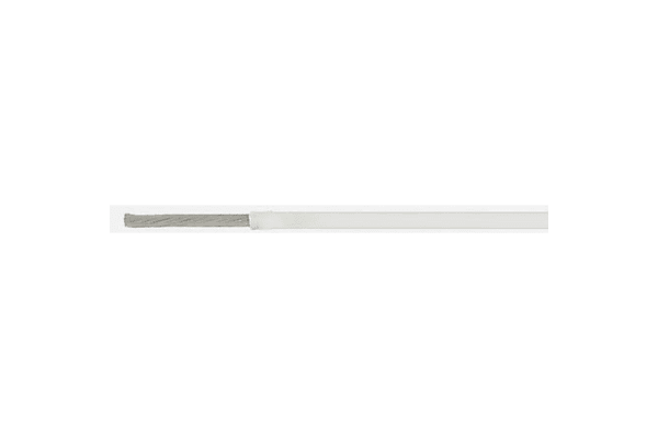 Product image for TE Connectivity Harsh Environment Wire 0.15 mm² CSA, White