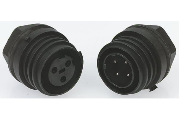 Product image for Chasis mount, pin contacts