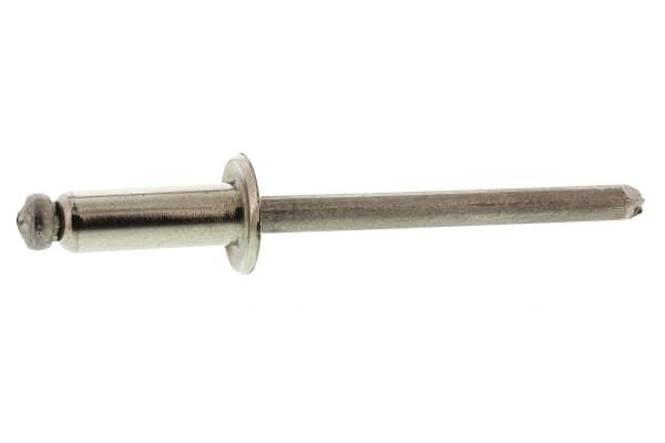 Product image for S-STEEL RIVET,4.8MM DIA 6.4-9.5MM GRIP