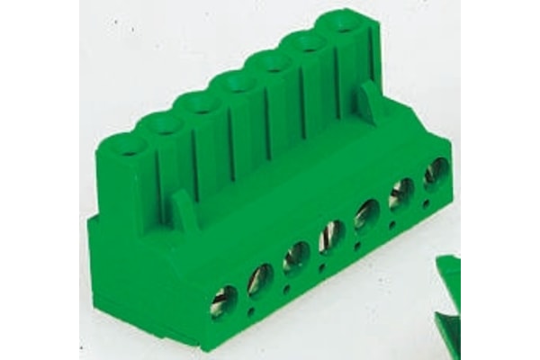 Product image for 10 way screw terminal,5.08mm pitch