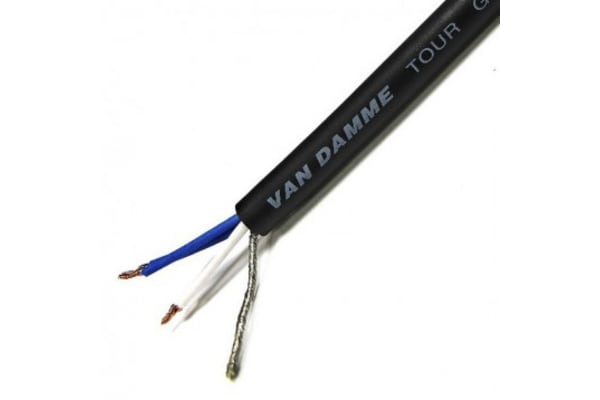 Product image for BLACK STARQUAD A/V MICROPHONE CABLE,100M