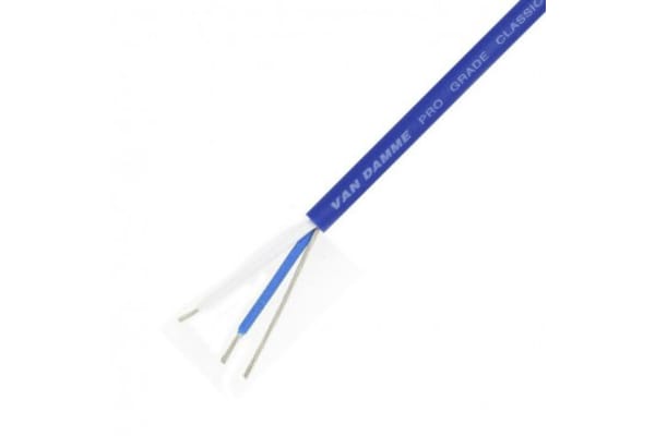 Product image for BLUE 1 PAIR A/V INSTALLATION CABLE,100M