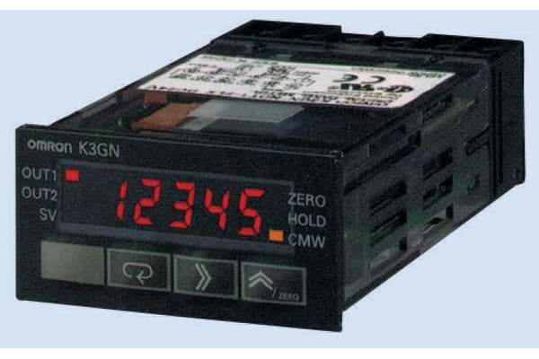 Product image for Process panel meter,24Vdc 2 relayPNP o/p