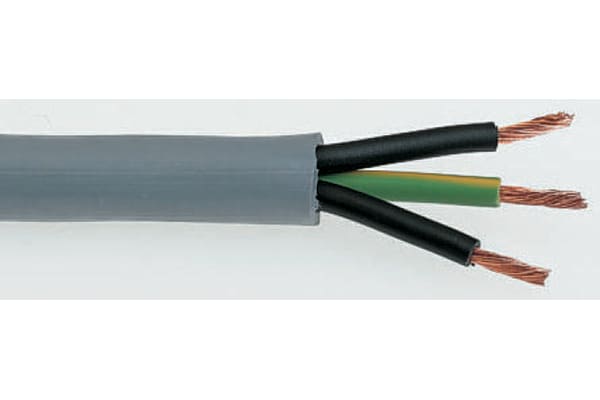 Product image for GRY 3 CORE YY CONTROL CABLE,0.75SQ.MM50M