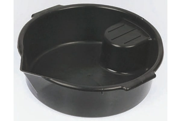 Product image for Polyethylene vehicle drain pan,400mm dia