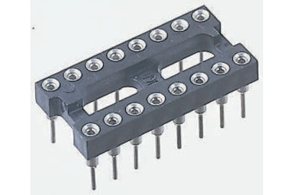 Product image for 24 WAY TURNED PIN DIL SOCKET,0.3IN PITCH