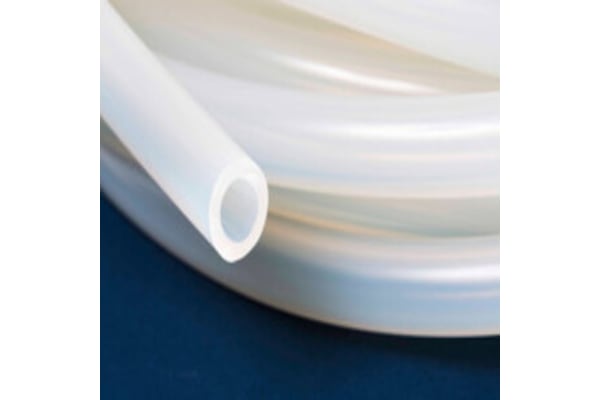 Product image for Saint Gobain Fluid Transfer Versilic® Silicone Flexible Tubing, Translucent, 8mm External Diameter, 25m Long, Tubing