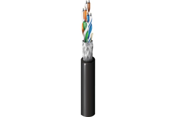 Product image for 4 pair Datatwist Cat5e S-FTP cable,500m