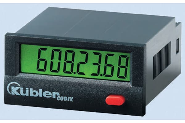 Product image for 8 DIGIT LCD TIMER,10-260VAC/DC