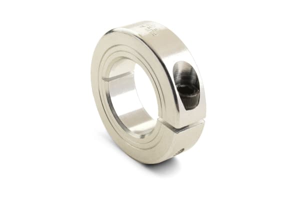 Product image for ALUMINIUM 1 PIECE CLAMP COLLAR,5MM BORE