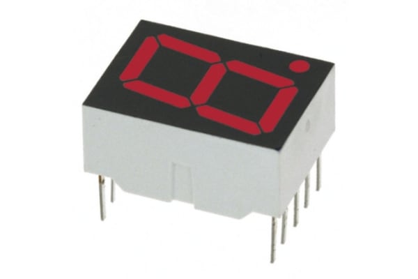 Product image for RED 7-SEGMENT LED, HDSP-H103 0.3IN