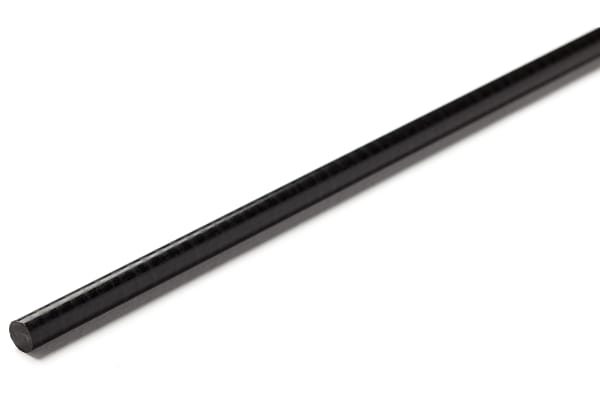 Product image for Black acetal rod stock,500mm L 80mm dia