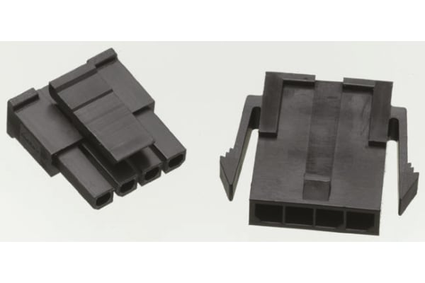 Product image for 10 way 1 row panel mount plug,3mm pitch