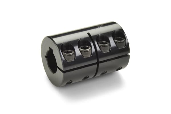 Product image for MS RIGID 1 PIECE COUPLING,12X12MM BORE