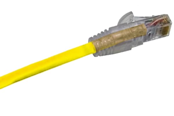 Product image for YELLOW POWERCAT5E UTP PATCH LEAD,5M