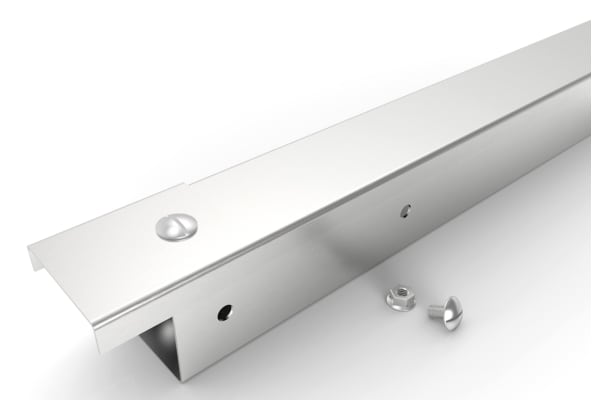 Product image for Stainless steel trunking,50x50mm x 3m