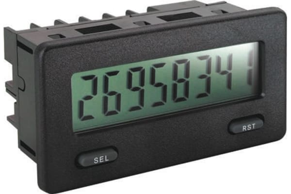 Product image for Red Lion, 8 Digit, LCD, Counter, 20kHz, 9 → 28 V dc