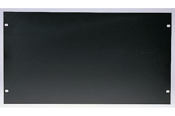 Product image for Black finish 19in front panel,483x222mm