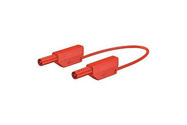 Product image for 4MM LEAD, 15A RED