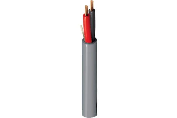 Product image for Multicore security cable,2x16awg,PVC152m