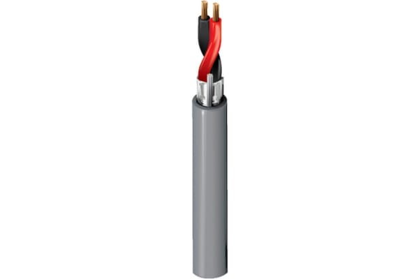 Product image for SHIELDED SECURITY CABLE,2 X 18AWG  PVC