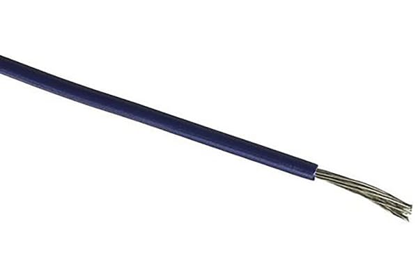 Product image for Blue flexible switchgear cable,196/0.4mm