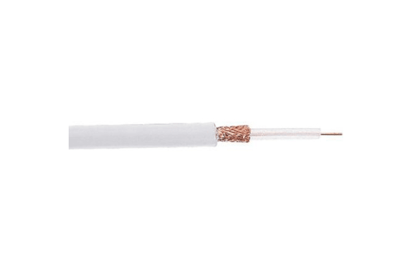 Product image for Cable coax CT81 PVC white 100m