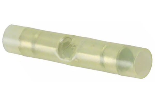 Product image for Butt splice, PIDG, yellow, 12-10 AWG