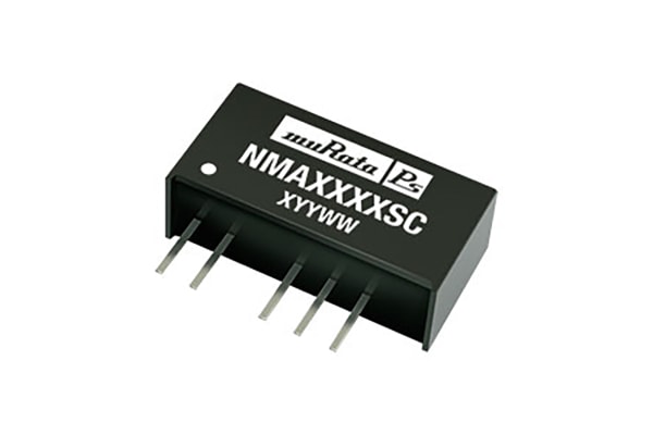 Product image for NMA0505SC unregulated DC-DC,+/-5V 1W