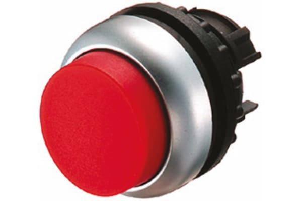 Product image for RED RAISED PUSHBUTTON STAYPUT