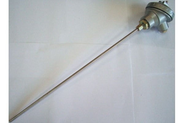 Product image for Thermocouple K with head, 6 x 600mm