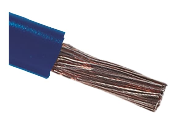Product image for Blue tri-rated cable 10.0 mmsq CSA