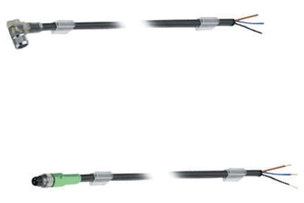 Product image for Phoenix Contact, SAC-3P-M 8MS/5.0-PUR Series, Straight M8 to Unterminated Cable assembly, 5m Cable